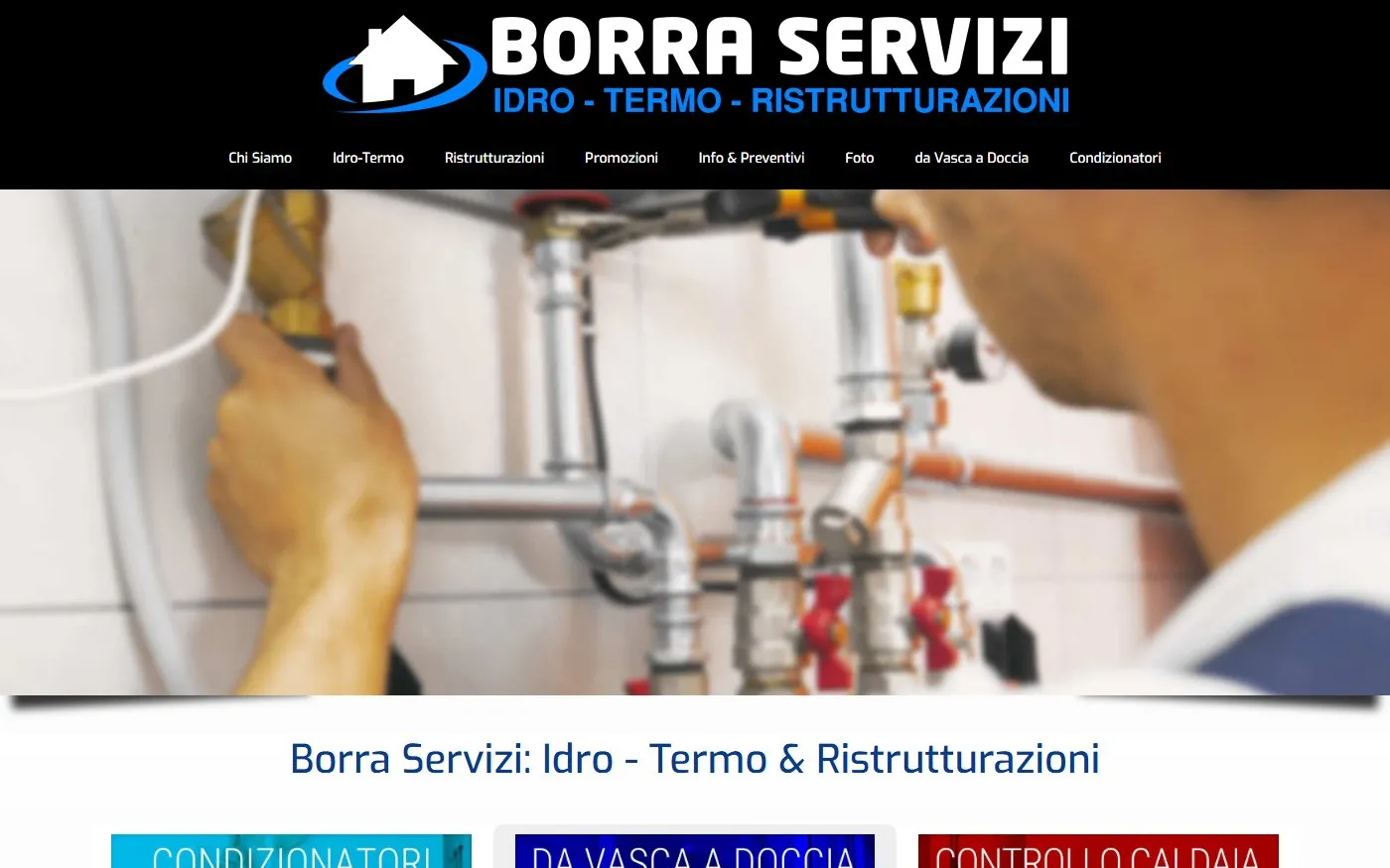 Il sito di Borra Servizi