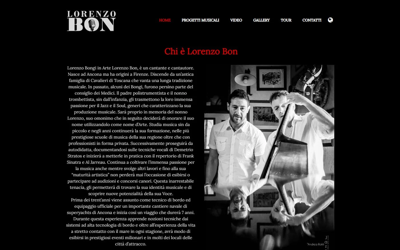 Il sito di Lorenzo Bon