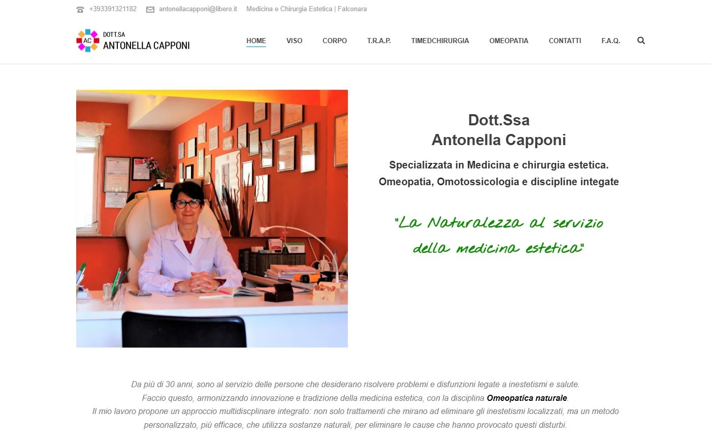 Il sito di Antonella Capponi