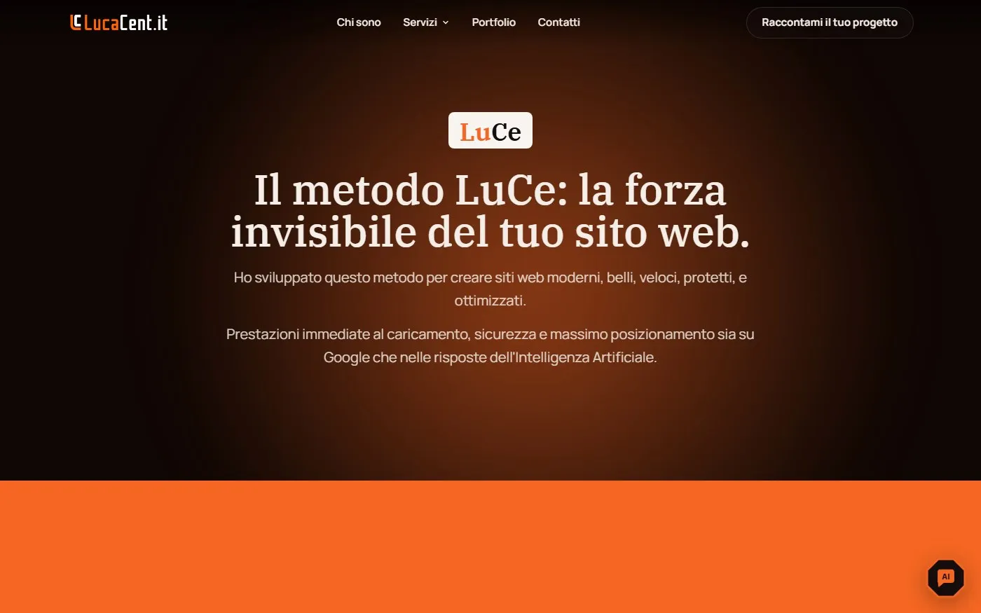 La pagina del metodo LuCe su lucacent.it
